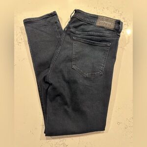 Express Men’s Deep Dark Wash Denim Jeans 32” x 30”